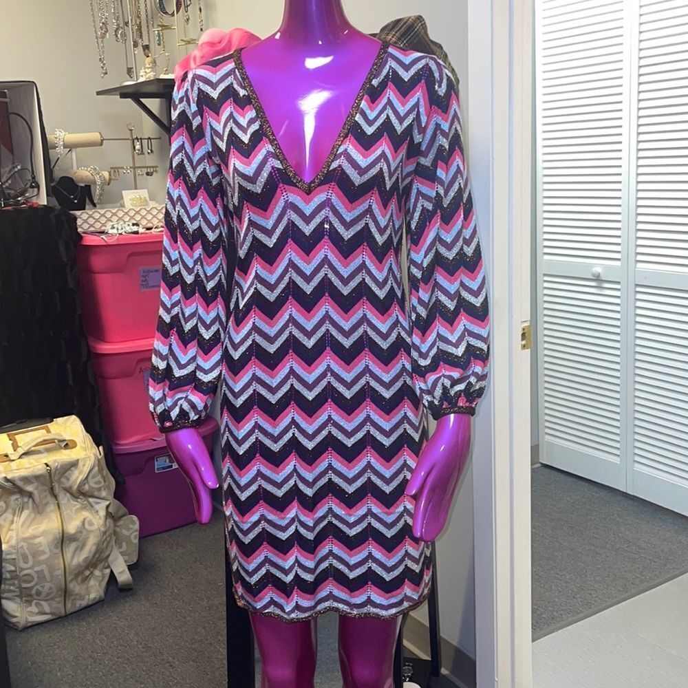 Cenit knit shimmer dress